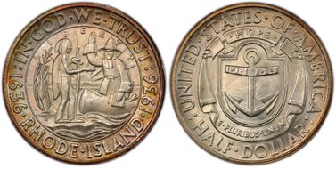 1936-S 50C Rhode Island MS66