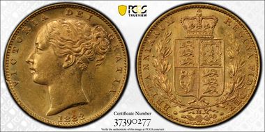 1882-M Sov S-3854A Shield MS62