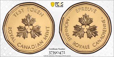 (2004-06) $1 Tok TT-100.24 AE Plated Ni MS66