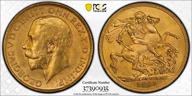 1911-P Sov S-4001 MS64