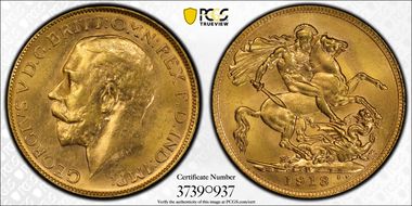 1913-P Sov S-4001 MS63