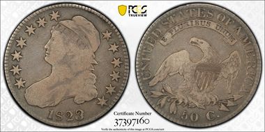 1823 50C Patched 3 VG8