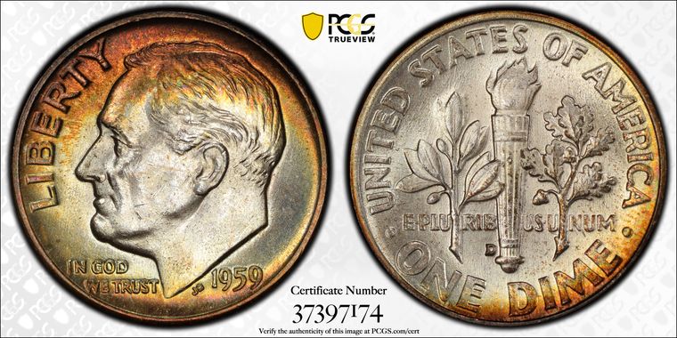 Cert 37397174 - Coin Image