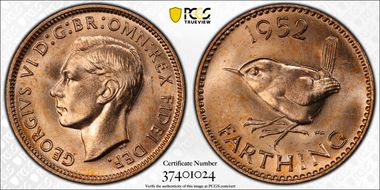 1952 1/4D S-4119 MS65RD