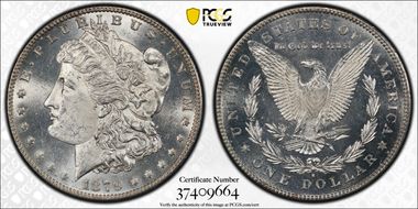 1879-S $1 VAM 4, Rev. of 1878 MS63