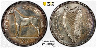 1928 1/2 Cr PR65
