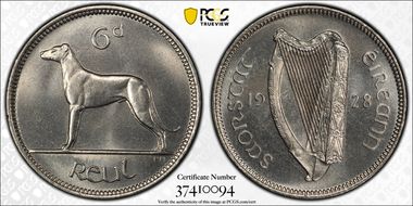 1928 6D PR67+