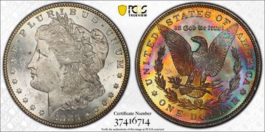 1883 $1 MS62