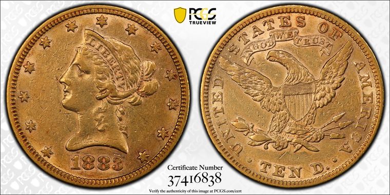 Cert 37416838 - Coin Image