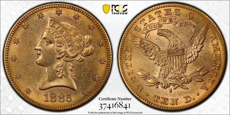 Cert 37416841 - Coin Image