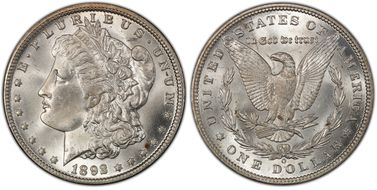 1892-O $1 MS64