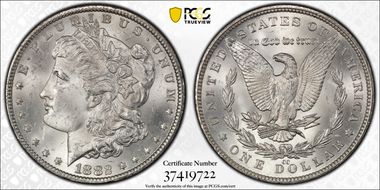 1882-CC $1 MS63