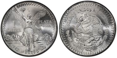 1982-Mo Onza Libertad Ag MS66