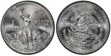 1983-Mo Onza Libertad Ag MS67