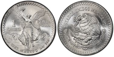 1983-Mo Onza Libertad Ag MS67