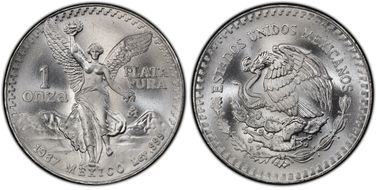 1987-Mo Onza Libertad Ag - DDO MS67