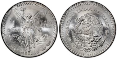 1987-Mo Onza Libertad Ag - DDO MS67