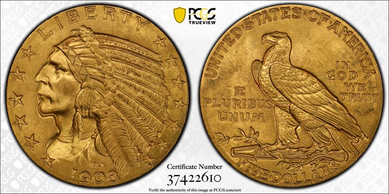 Cert 37422610 - Coin Image