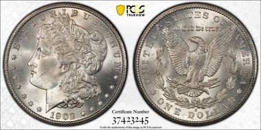 1902-S $1 MS65
