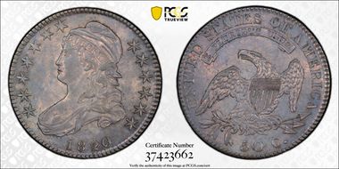 1820/19 50C Curl Base 2 MS61