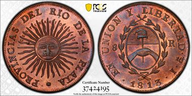 "1813" PTS J Medal 1913 Strike 100 Yr Anniv MS65RB