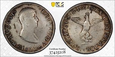 1822-Mo JM 8 R KM-304, Iturbide N1