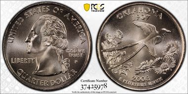 2008-P 25C Oklahoma Satin Finish SP69