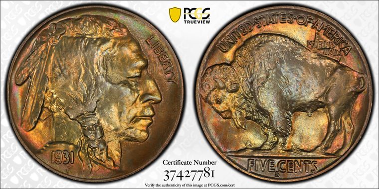 Cert 37427781 - Coin Image