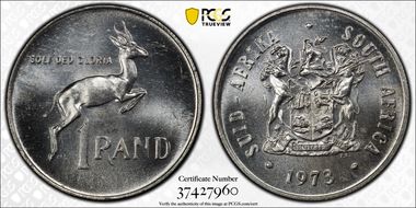 1973 Rand Silver MS65