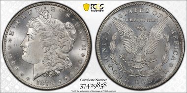 1878-S $1 MS66