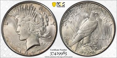 1927-S $1 MS64