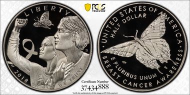 2018-S 50C Breast Cancer Awareness PR69DCAM