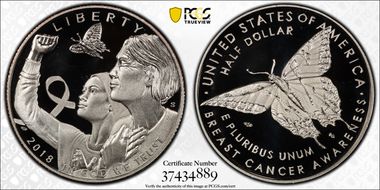 2018-S 50C Breast Cancer Awareness PR69DCAM