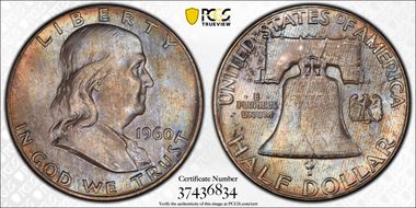 1960 50C MS65FBL