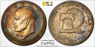1976 $1 Type 2 MS64