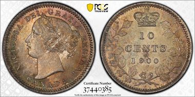 1900 10C Narrow Date MS66