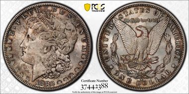 1882-S $1 MS64