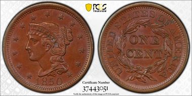 1850 1C N-11 MS64BN