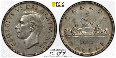 1952 S$1 FWL AU55