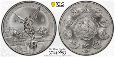 1999-Mo 2 Onza Libertad Ag MS68