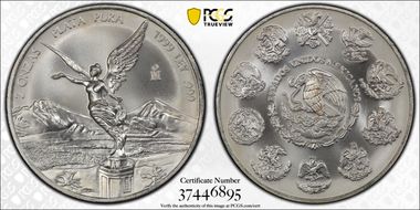 1999-Mo 2 Onza Libertad Ag MS67