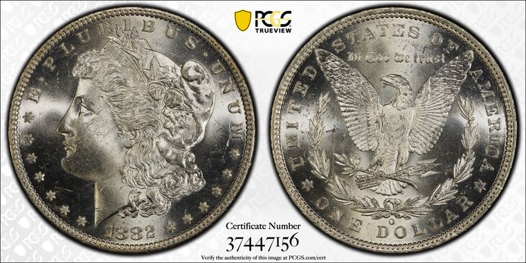 Cert 37447156 - Coin Image