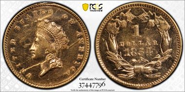 1854 G$1 Type 2 N1