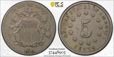 1874 5C RPD FS-301 VF35