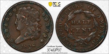 1828 1/2C 13 Stars N1BN