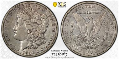 1896-S $1 VF30