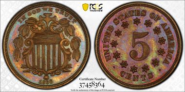 1866 5C J-509 PR64BN