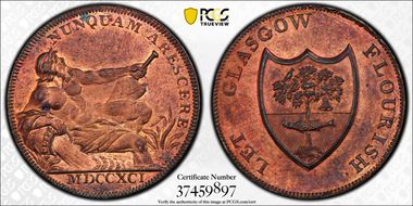 1791 Tk 1/2D DH-2a Lanarkshire, Glasgow N1BN