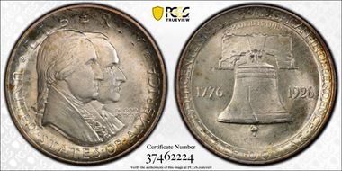 1926 50C Sesquicentennial MS65