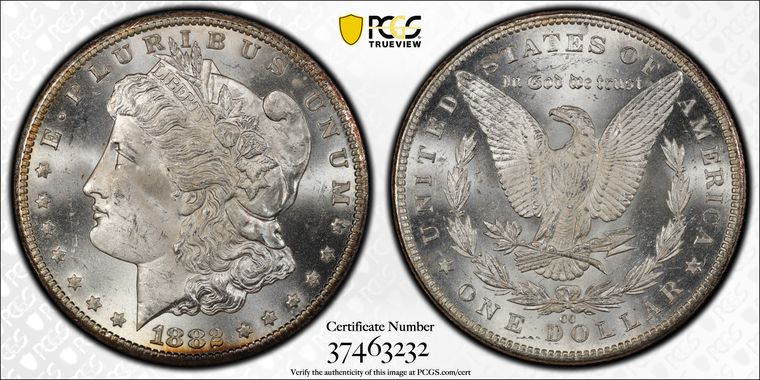 Cert 37463232 - Coin Image